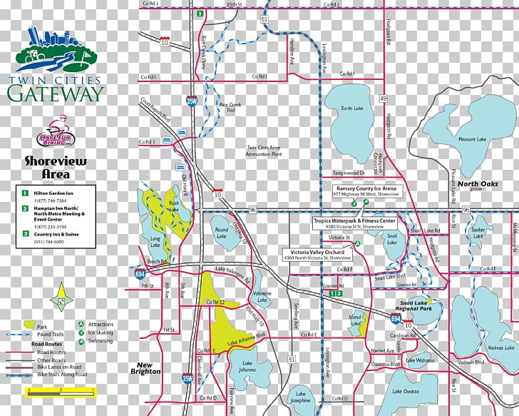 Shoreview Minneapolis–Saint Paul Map Coon Rapids Gateway State Trail PNG, Clipart, Area, Bicycle Map, Blaine, Coon Rapids, Cycling Free PNG Download