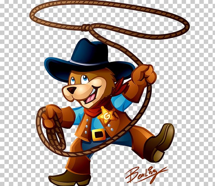 cowboy cartoon character