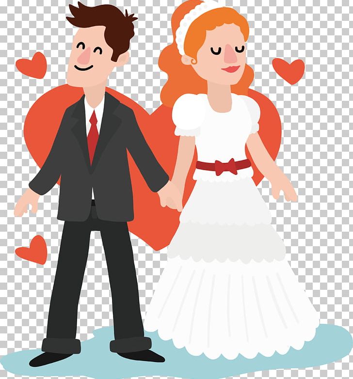 Wedding Invitation Bridegroom PNG, Clipart, Boy, Bride, Cartoon, Cartoon Characters, Child Free PNG Download