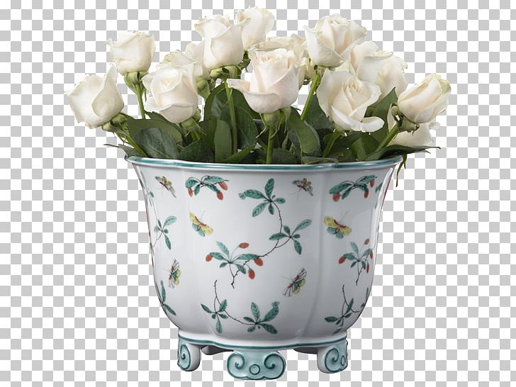 Garden Roses Flowerpot Mottahedeh & Company Famille Verte Mug PNG, Clipart, Artificial Flower, Cachepot, Cup, Cut Flowers, Epergne Free PNG Download