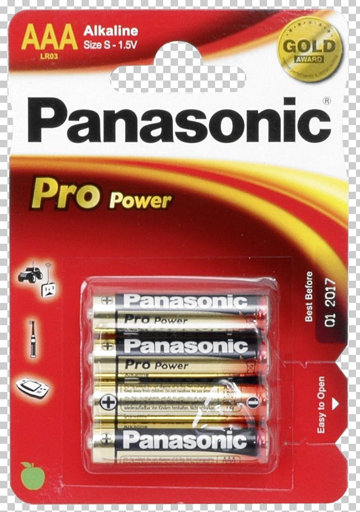 Electric Battery Alkaline Battery Panasonic AAA Battery Nickel–metal Hydride Battery PNG, Clipart, Aaa Battery, Alkaline, Battery, Computer Component, Electronic Device Free PNG Download