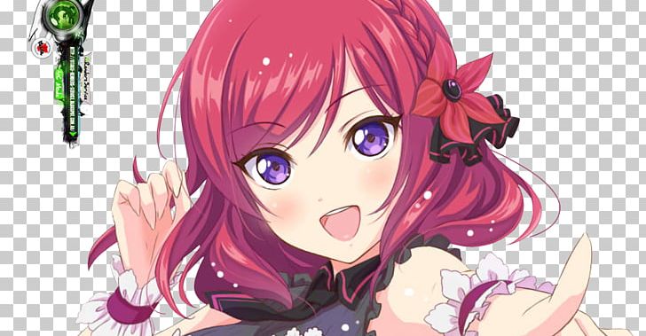 Maki Nishikino Desktop Love Live! School Idol Festival Rin Hoshizora Umi Sonoda PNG, Clipart, Anime, Anime Render, Artwork, Black Hair, Cartoon Free PNG Download