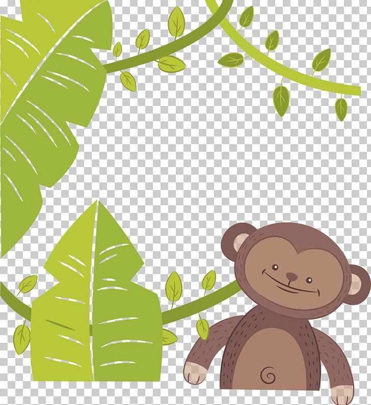 Monkey PNG, Clipart, Banana Leaves, Branch, Cartoon, Encapsulated Postscript, Google Images Free PNG Download