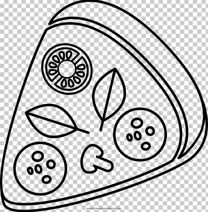 Pizza Italian Cuisine Drawing Coloring Book PNG, Clipart, Area, Art, Black And White, Book, Circle Free PNG Download