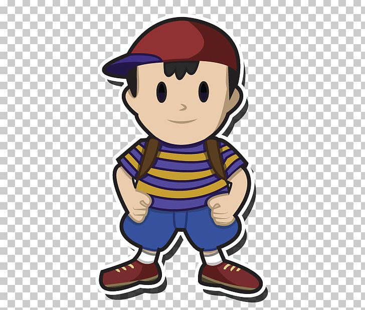 EarthBound Mother 3 Super Smash Bros. For Nintendo 3DS And Wii U Ness T-shirt PNG, Clipart, Art, Boy, Cartoon, Child, Clothing Free PNG Download