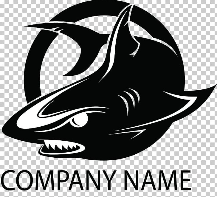 Shark Logo PNG, Clipart, Animals, Black, Black And White, Black Vector, Brand Free PNG Download