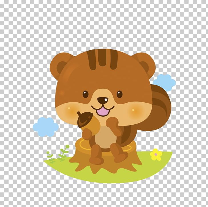 Squirrel Illustration PNG, Clipart, Animal, Animals, Bear, Big Cats, Carnivoran Free PNG Download