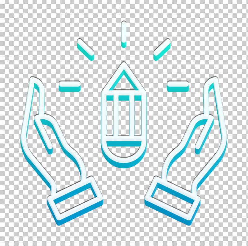 Student Icon Hands Icon Creative Icon PNG, Clipart, Aqua, Azure, Blue, Circle, Creative Icon Free PNG Download