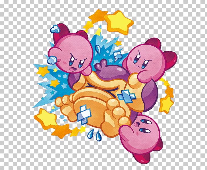 Kirby Mass Attack Kirby Super Star Ultra Kirby's Return To Dream Land Kirby: Squeak Squad King Dedede PNG, Clipart, Area, Art, Attack, Cartoon, Fictional Character Free PNG Download