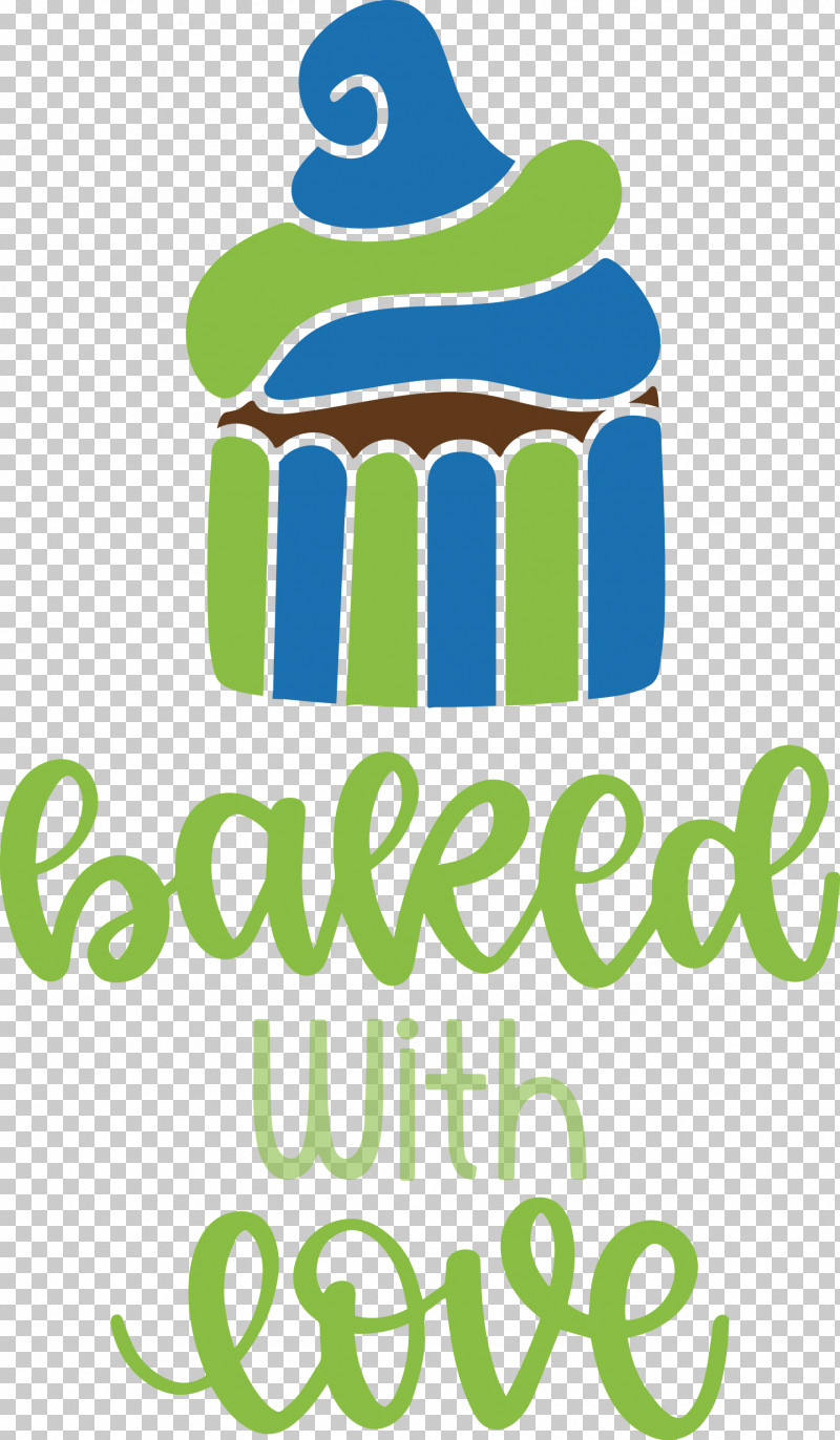Baked With Love Cupcake Food PNG, Clipart, Baked With Love, Behavior, Cupcake, Food, Green Free PNG Download