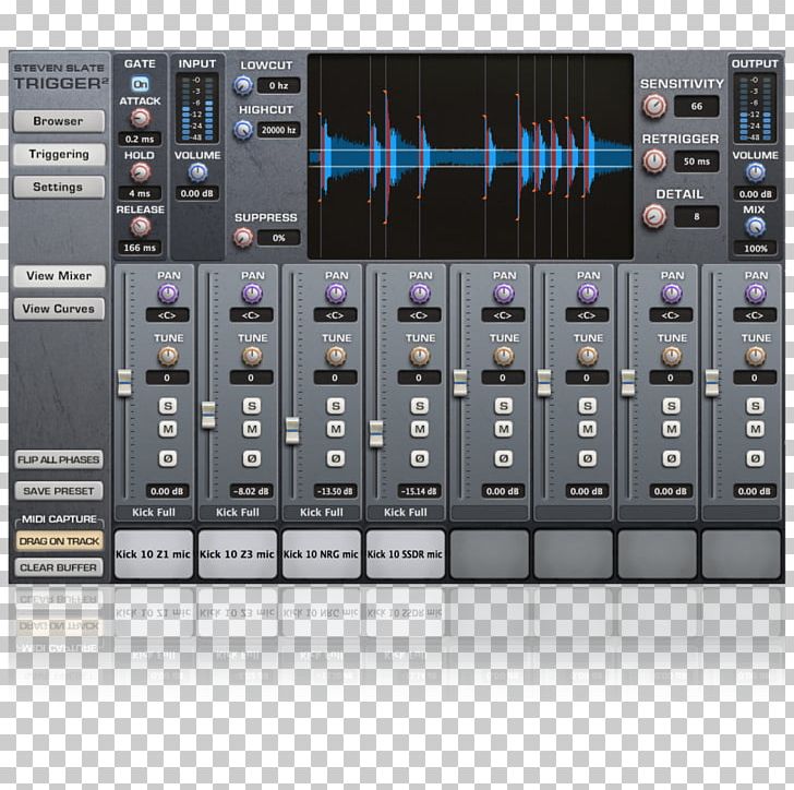 Drum Replacement Trigger Pro Tools Real Time AudioSuite PNG, Clipart, Audio Equipment, Audio Mixers, Digital Audio Workstation, Drum, Electronics Free PNG Download