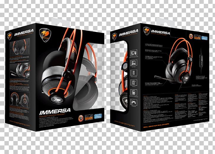 Microphone Headphones Cougar IMMERSA Gaming Headset Video Games PNG, Clipart, Audio, Audio Equipment, Cougar Immersa Gaming Headset, Electronic Device, Gadget Free PNG Download