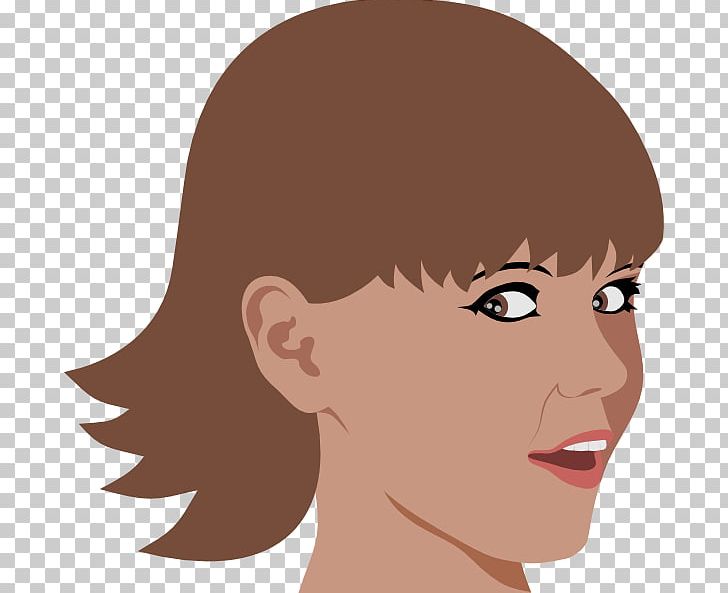 Woman Brown Hair PNG, Clipart, Black Hair, Brown Hair, Cartoon, Child, Emotion Free PNG Download