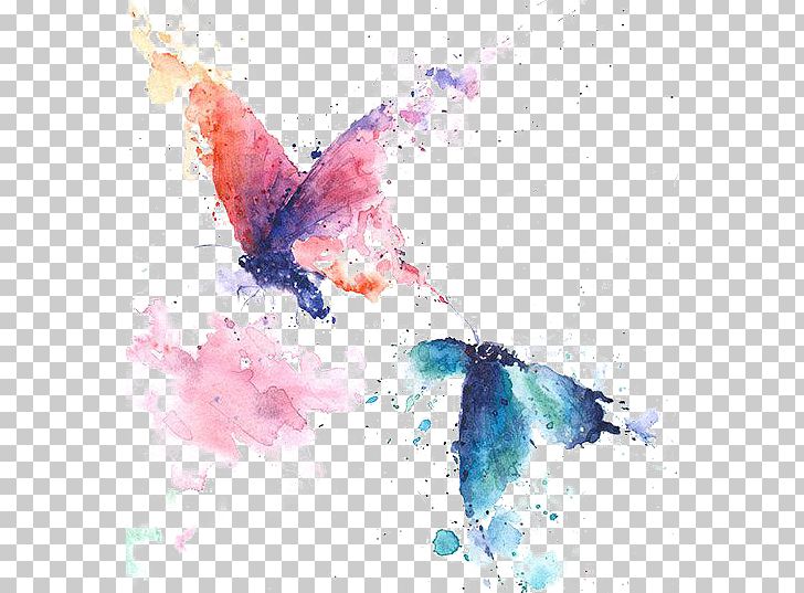 Butterfly Watercolor Painting Art PNG, Clipart, Abstract Art, Art, Butterflies, Butterfly Decoration, Butterfly Group Free PNG Download