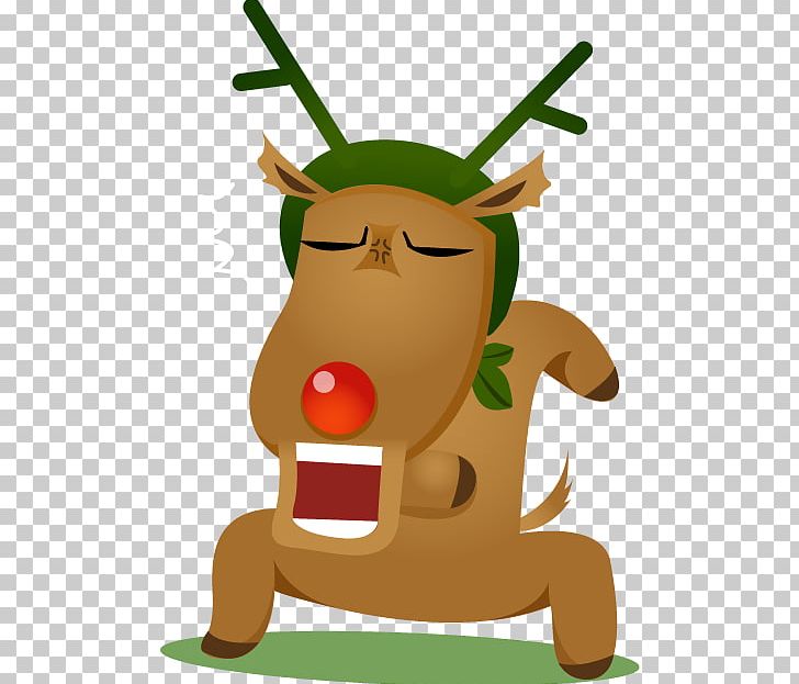 Deer Christmas Computer File PNG, Clipart, Animals, Art, Cartoon, Christmas Decoration, Christmas Frame Free PNG Download