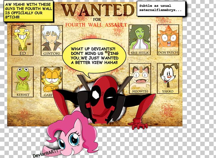 Deadpool Pinkie Pie Fourth Wall Comics Art PNG, Clipart, Animaniacs, Art, Cartoon, Comics, Deadpool Free PNG Download