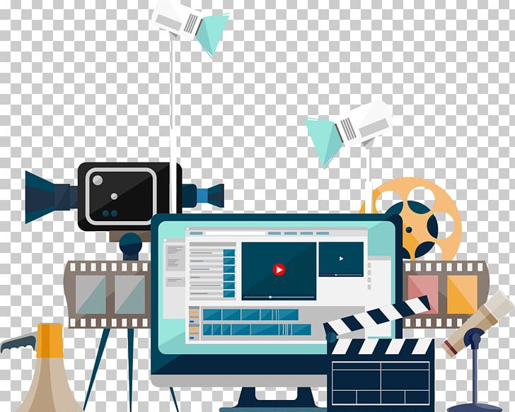 Video Production Production Companies Flat Design PNG, Clipart, Advertising, Art, Cinematography, Film, Flat Design Free PNG Download