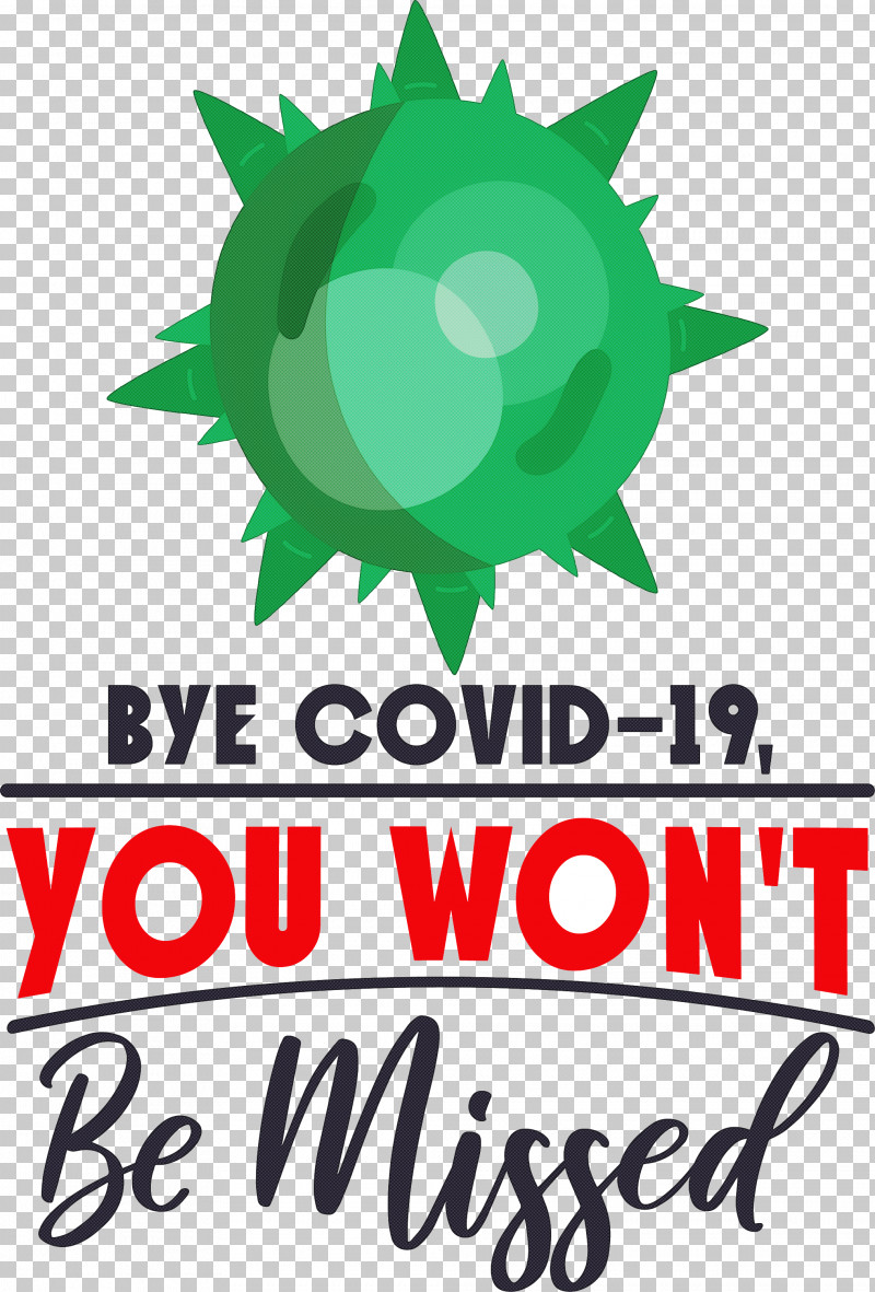 Bye COVID19 Coronavirus PNG, Clipart, Coronavirus, Green, Line, Logo, M Free PNG Download
