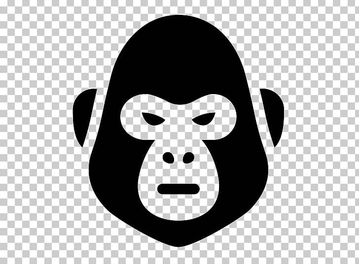 Harambe Computer Icons Gorilla Black & White PNG, Clipart, Animals, Black And White, Black White, Cetacea, Computer Icons Free PNG Download