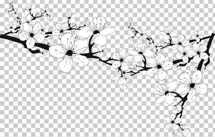 White Flower Color Black Floral Design PNG, Clipart, Animal Jam Clans, Author, Black, Black And White, Blossom Free PNG Download
