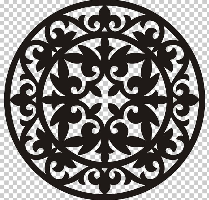 Ornament Art YouTube Motif Composition PNG, Clipart, Area, Art, Black And White, Circle, Compos Free PNG Download