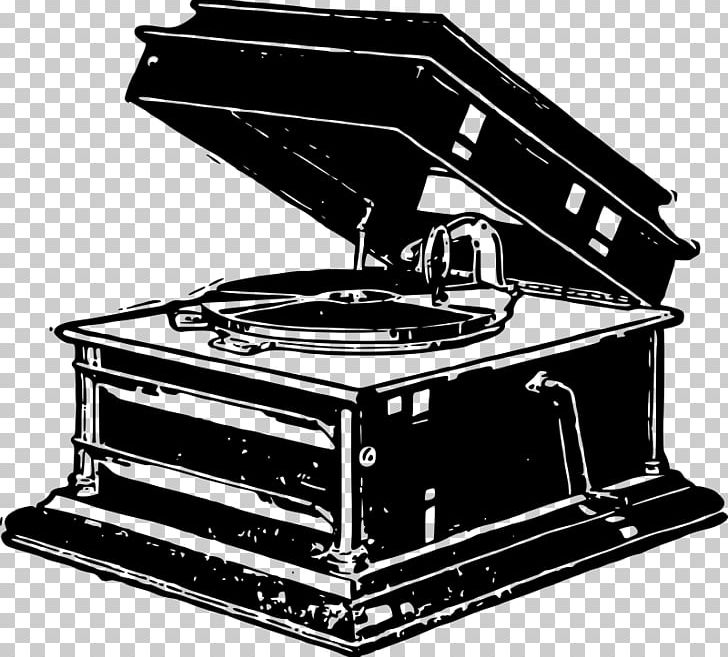 Phonograph PNG, Clipart, Black And White, Cartoon, Desktop Wallpaper, Machine, Miscellaneous Free PNG Download