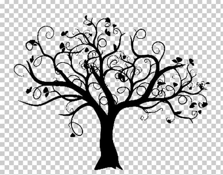 family tree clipart black and white