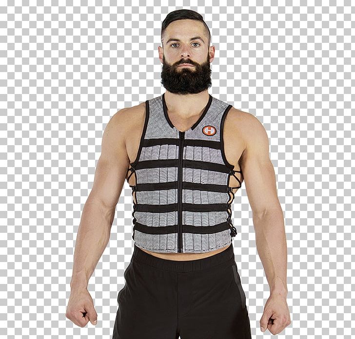 T-shirt Weighted Clothing Gilets PNG, Clipart, Abdomen, Active Undergarment, Beard, Chest, Clothing Free PNG Download