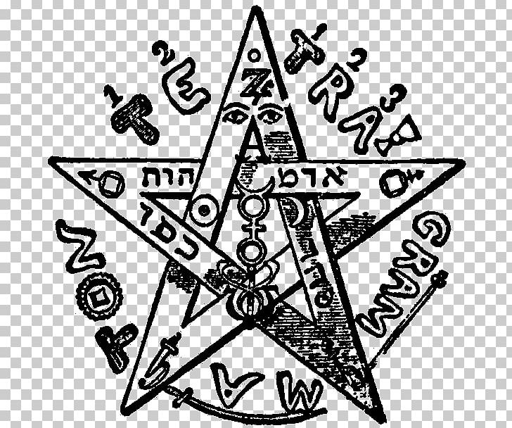 Dogme Et Rituel De La Haute Magie Pentagram Magic Symbol Esotericism PNG, Clipart, Angle, Area, Art, Black, Black And White Free PNG Download