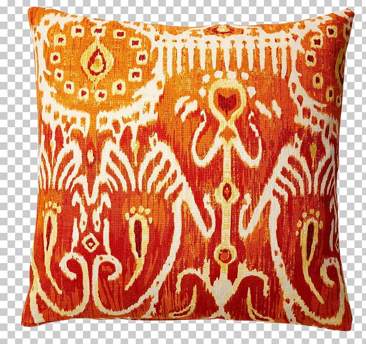 Orange Throw Pillows Textile Curtain PNG, Clipart, Color, Cotton, Curtain, Cushion, Drapery Free PNG Download