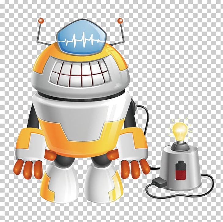 Robot Battery Charger Cartoon AIBO PNG, Clipart, Charge, Comics, Electronics, Hand Drawn, Machine Free PNG Download