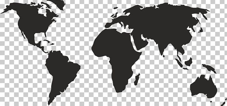 World Map Globe PNG, Clipart, Art, Black, Black And White, Border, Cattle Like Mammal Free PNG Download