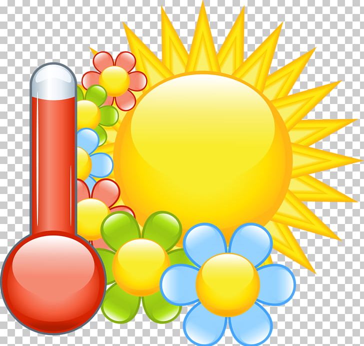 Thermometer And Sun Flowers PNG, Clipart, Cartoon, Circle, Clip Art, Common Daisy, Desktop Wallpaper Free PNG Download