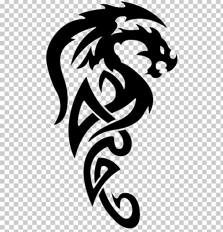 Tattoo Dragon PNG, Clipart, Art, Artwork, Black And White, Chinese Dragon, Dragon Free PNG Download
