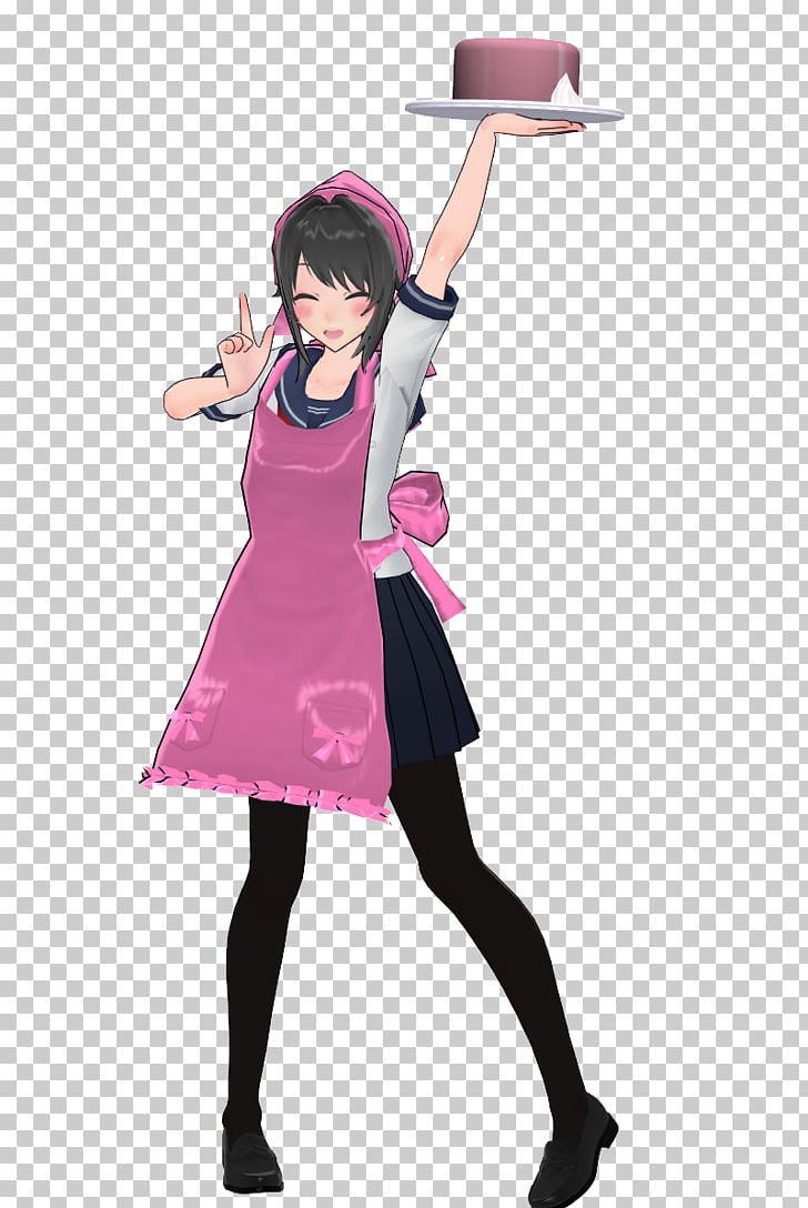 Yandere Simulator Yuno Gasai Cooking Senpai And Kōhai PNG, Clipart, Art, Butter, Character, Clothing, Cooking Free PNG Download