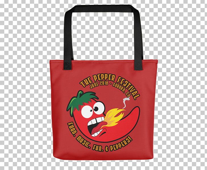 Tote Bag T-shirt Shopping The Pepper Festival PNG, Clipart, Bag, Brand, Carolina Reaper, Clothing, Clothing Accessories Free PNG Download