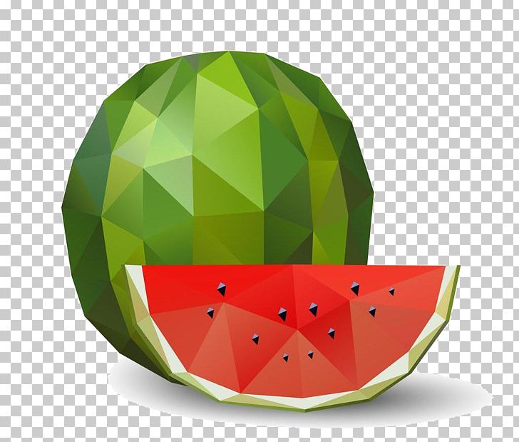 Watermelon Fruit Polygon Euclidean PNG, Clipart, Cartoon, Cartoon Watermelon, Citrullus, Encapsulated Postscript, Food Free PNG Download