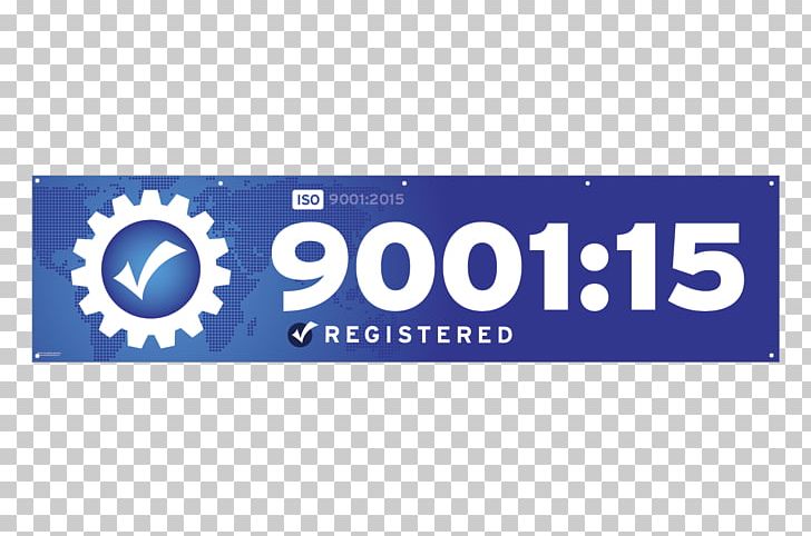 ISO 9000 ISO 9001:2015 International Organization For Standardization Banner PNG, Clipart, Banner, Blue, Brand, Certification, Electric Blue Free PNG Download