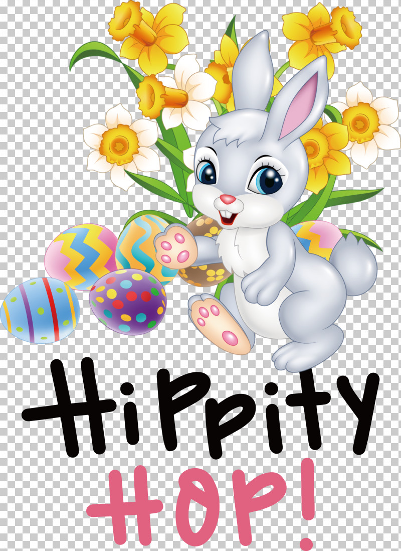 Happy Easter Hippity Hop PNG, Clipart, Cartoon, Easter Bunny, Happy Easter, Hare, Hippity Hop Free PNG Download