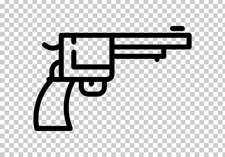Revolver Firearm Pistol Gun Weapon PNG, Clipart, Angle, Area, Black, Black And White, Computer Icons Free PNG Download