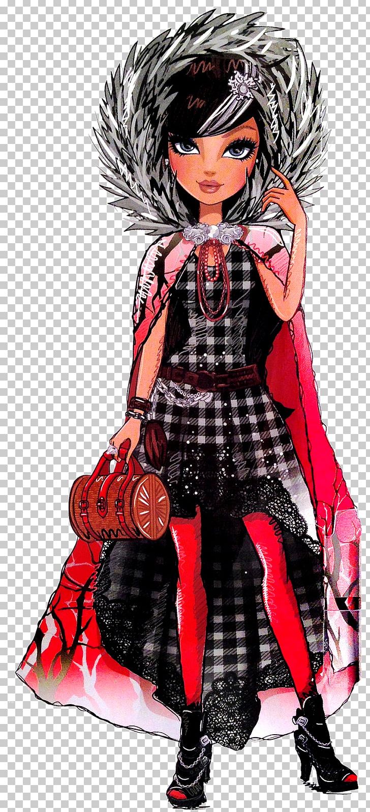 Little Red Riding Hood Ever After High Legacy Day Raven Queen Doll Ever After High Legacy Day Raven Queen Doll Big Bad Wolf PNG, Clipart, Art, Black Hair, Child, Doll, Fairy Tale Free PNG Download