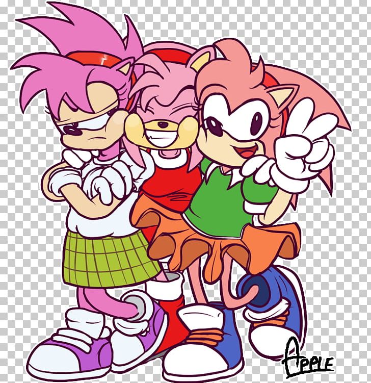 Sonic CD Amy Rose Sonic The Fighters Sonic The Hedgehog Sonic Generations PNG, Clipart, Amy, Amy Rose, Archie Comics, Area, Art Free PNG Download