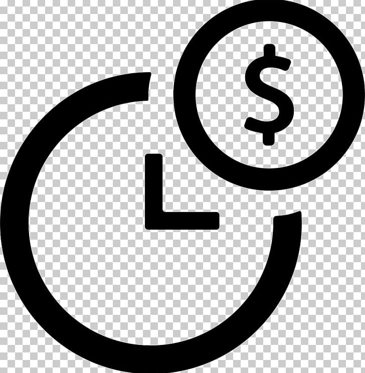 Time Value Of Money Computer Icons Dollar Sign PNG, Clipart, Area, Bank, Black And White, Brand, Circle Free PNG Download