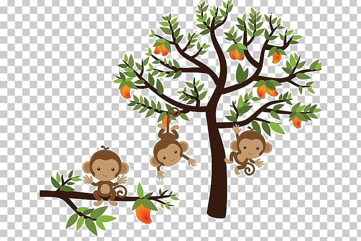 Monkey Art PNG, Clipart, Animal, Animals, Art, Branch, Drawing Free PNG Download