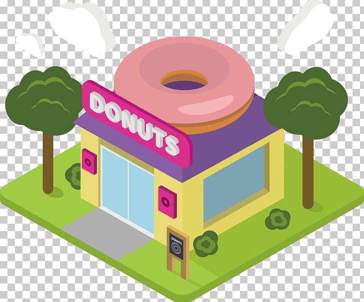 Doughnut Donut Shop PNG, Clipart, Area, Building Model, Coffee Shop, Dessert, Dessert Shop Free PNG Download