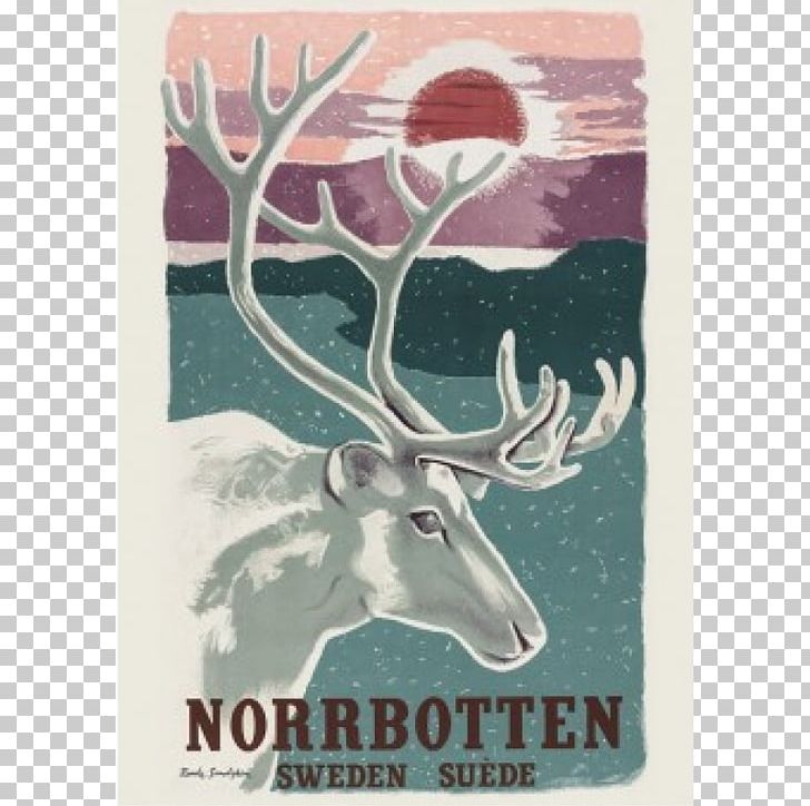 Norrbotten County Street Poster Art Canvas Print Art Deco PNG, Clipart, Antler, Art, Art Deco, Canvas Print, Deer Free PNG Download