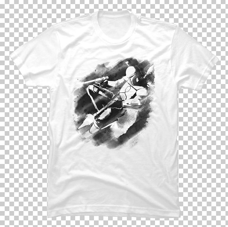 T-shirt Jango Fett Boba Fett Sleeve PNG, Clipart, Active Shirt, Black, Black And White, Bluza, Boba Fett Free PNG Download