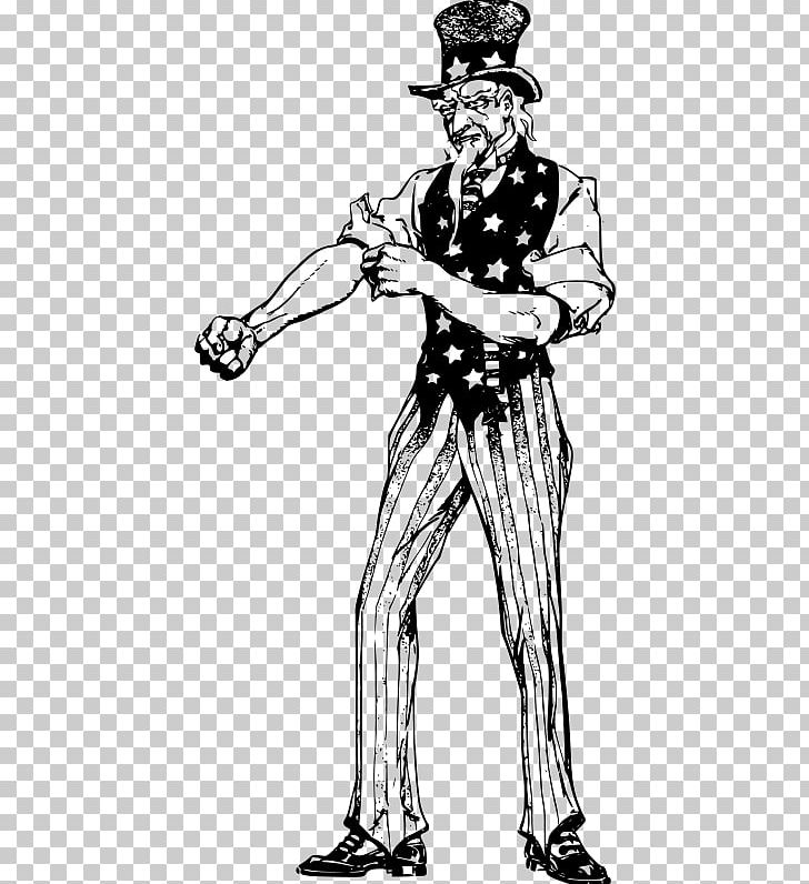 Uncle Sam PNG, Clipart, Artwork, Black And White, Cartoon, Clothing, Costume Design Free PNG Download