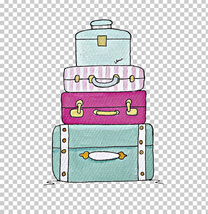 Suitcase Drawing Baggage Trunk PNG, Clipart, Art, Bag, Clothing, Color, Doodle Free PNG Download