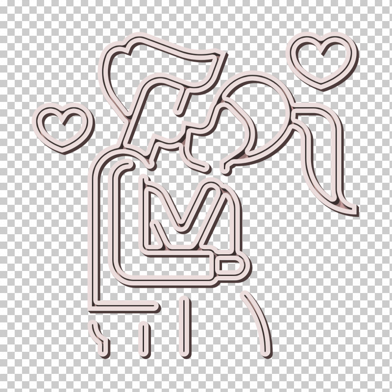 Romantic Love Icon Kiss Icon PNG, Clipart, Drawing, Gesture, Kiss Icon, Line Art, Romantic Love Icon Free PNG Download